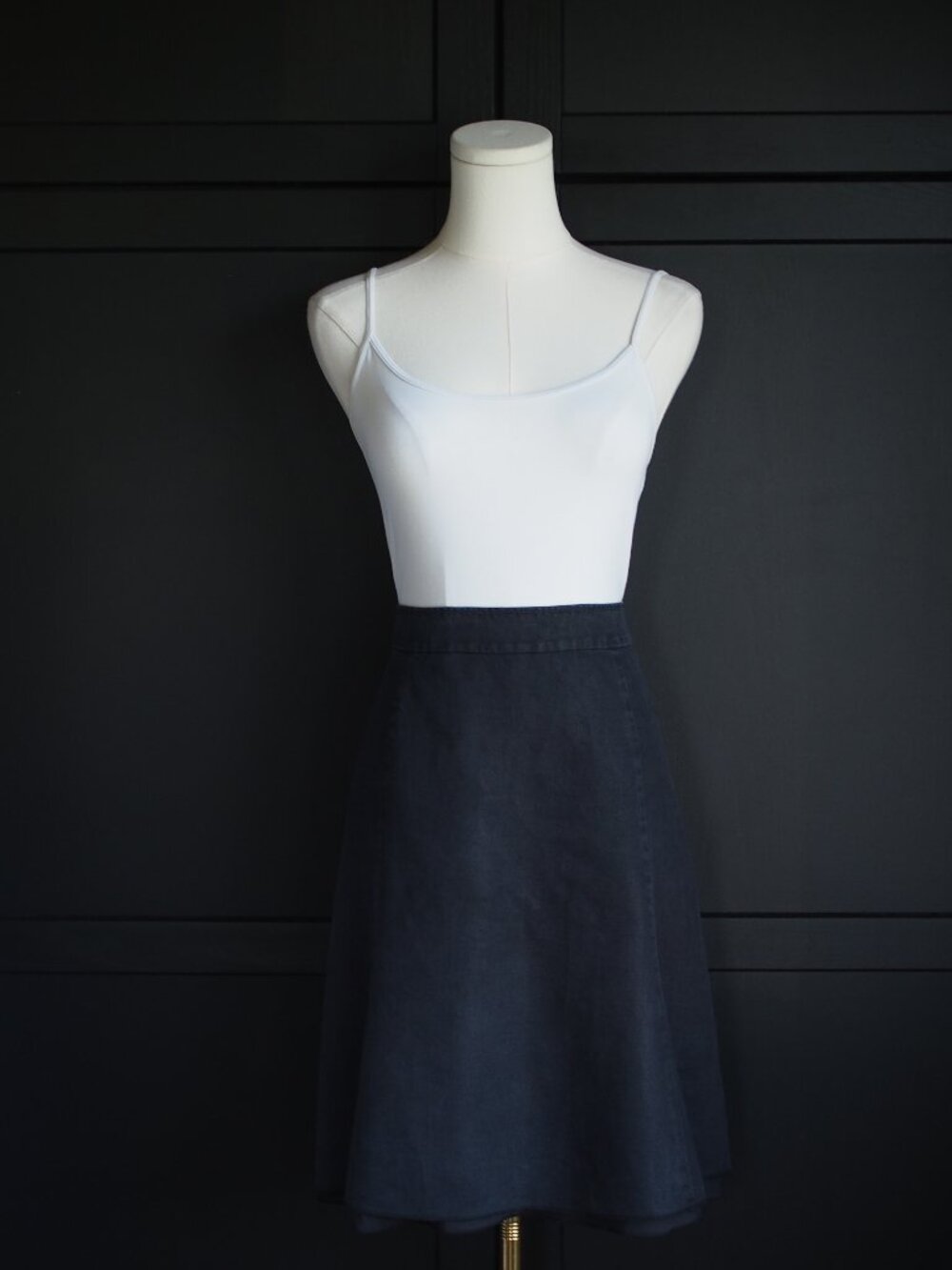 Mexx | Y2K Vintage Cotton Ruffle Hem Skirt